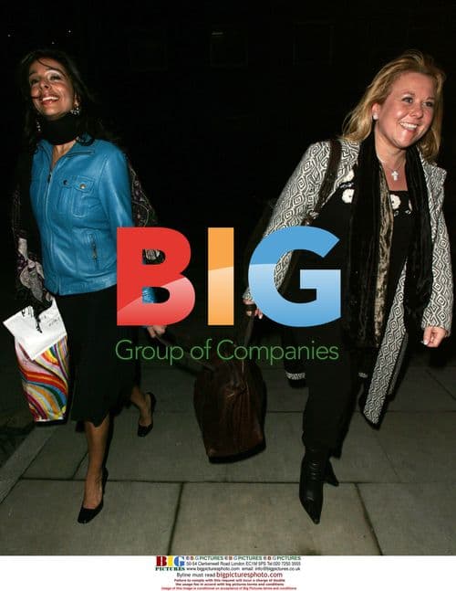 Corrie Stars Shobna Gulati and Wendi Peters Carrying Heavy Bag