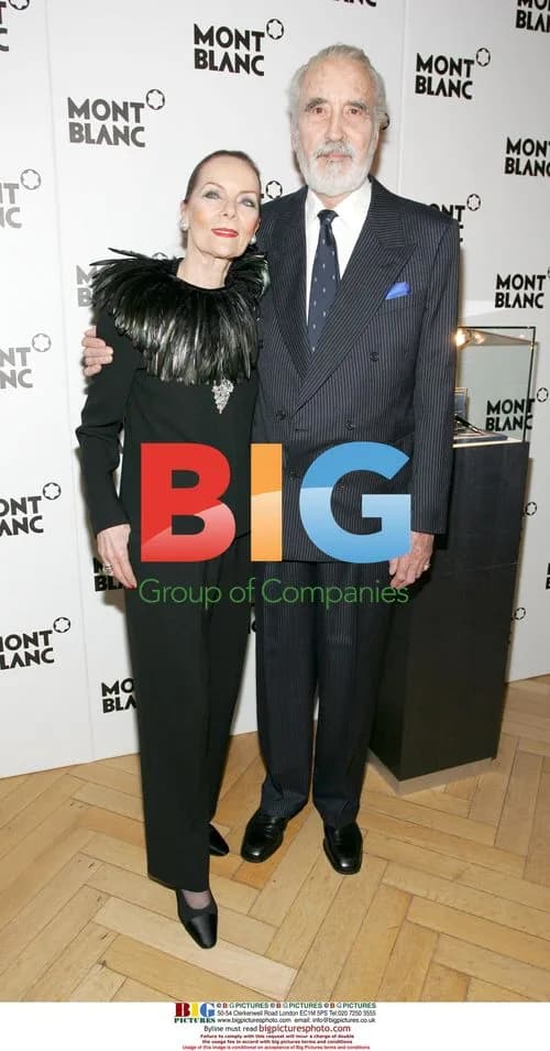 Christopher Lee at Mont Blanc Anniversary