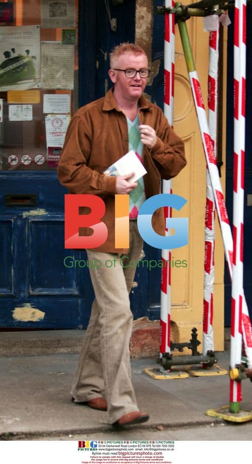 Chris Evans Out Near North London Home