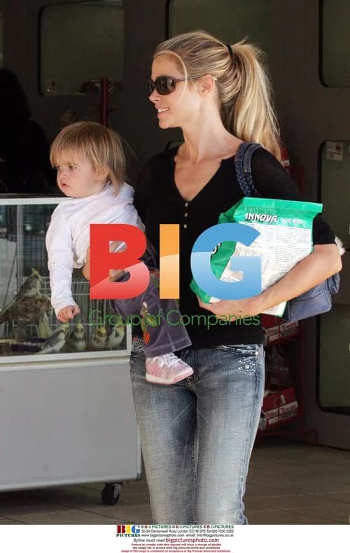 Denise Richards and Son in Pet Store