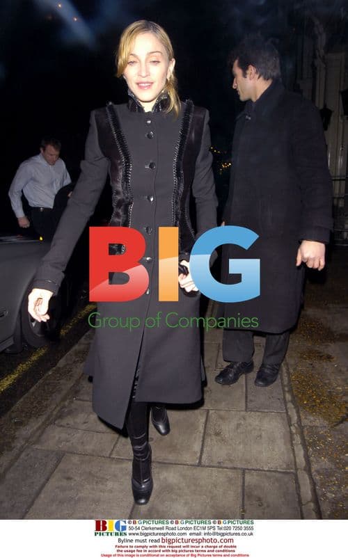 Madonna and Guy Ritchie at Nobu Berkeley