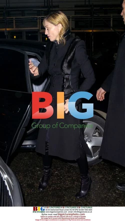 Madonna and Guy Ritchie Dinner at Nobu