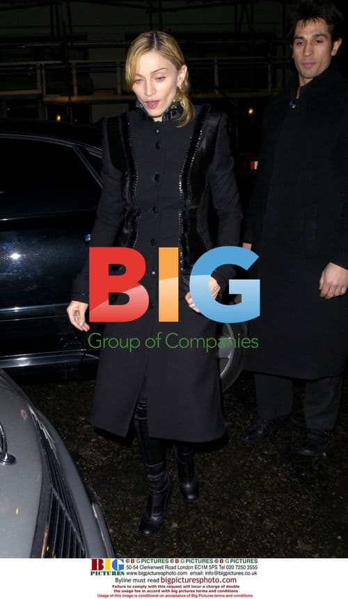 Madonna and Guy Ritchie dine at Nobu Berkeley, London