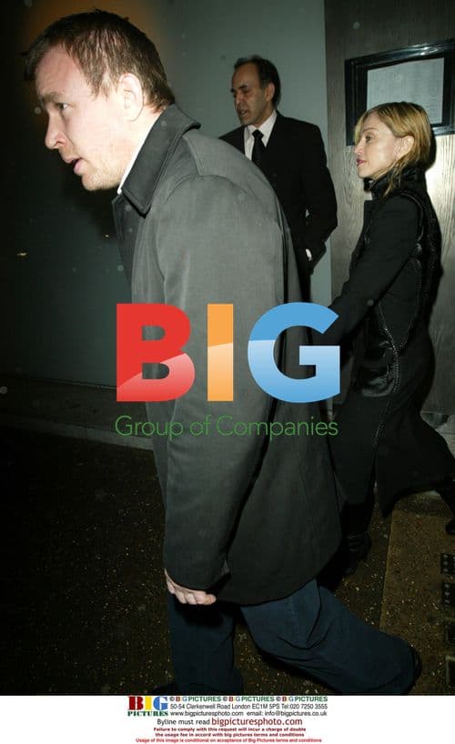 Madonna and Guy Ritchie at Nobu in London