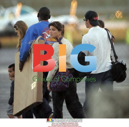 Brad Pitt and Angelina Jolie in Miami