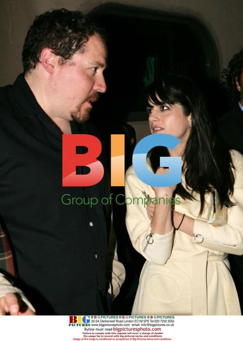 Jon Favreau and Selma Blair at CAA party