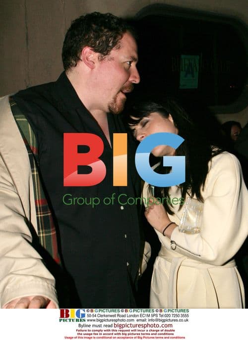 Jon Favreau and Selma Blair at CAA party