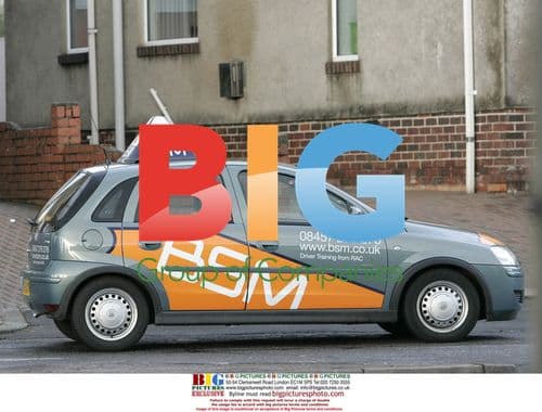 Singer Charlotte Church takes driving lesson