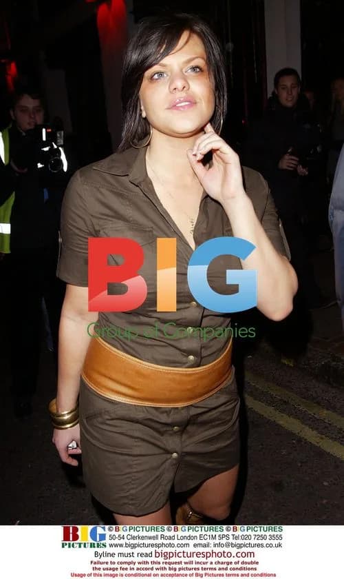 Jade Goody at Jamelia's Birthday Party