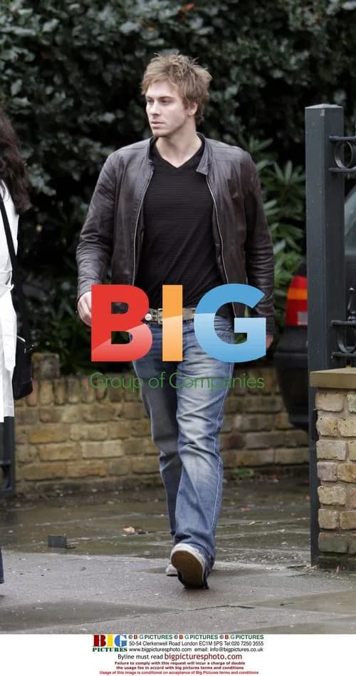 Fashion designer Sadie Frost and Andy Jones in London