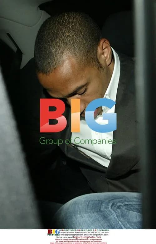 Thierry Henry enjoys night out at Cipriani
