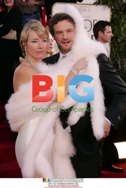 Emma Thompson and Colin Firth at 2006 Golden Globes