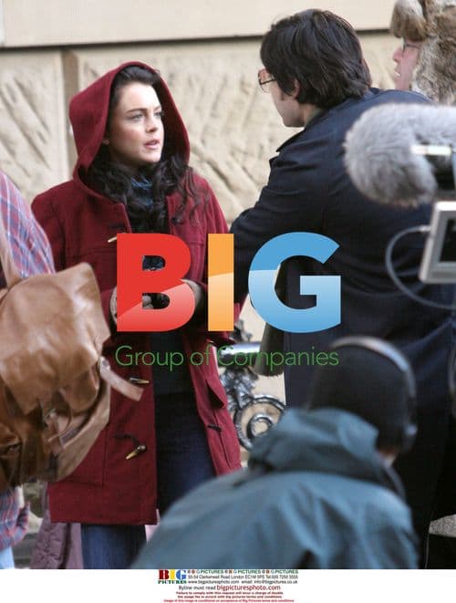 Lindsay Lohan on set of 'Chapter 27'