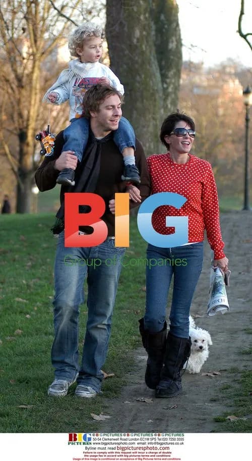 Sadie Frost and Andy Jones with son Rudy
