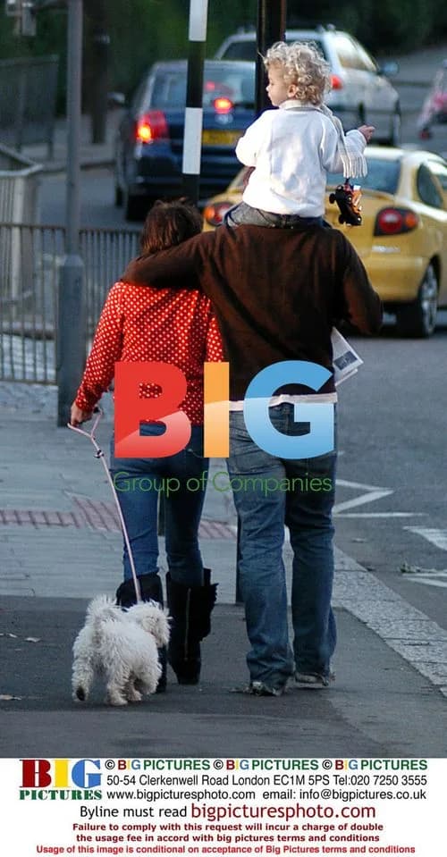Sadie Frost and Andy Jones out with son Rudy