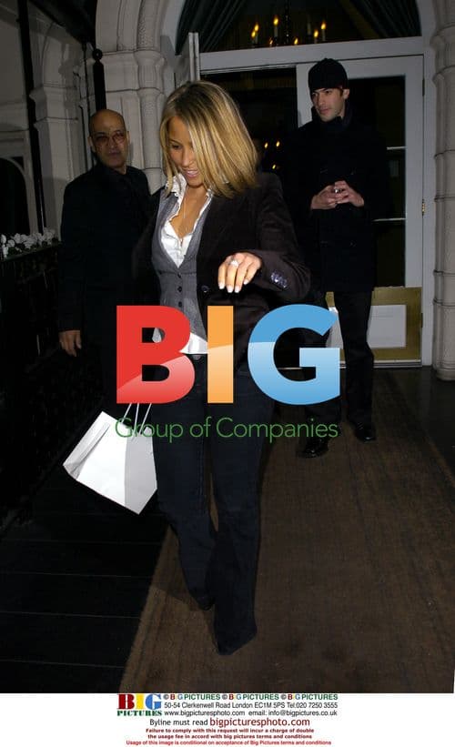 Rachel Stevens Leaves Club with Mystery Man