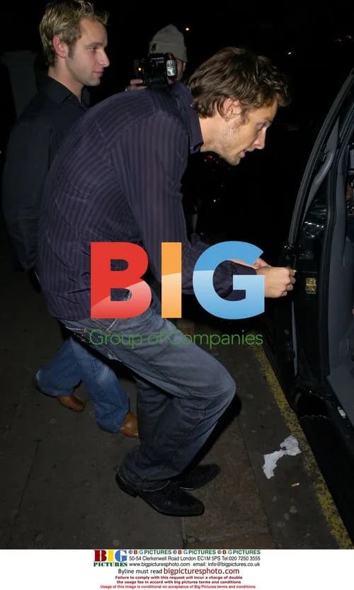 Jenson Button has night out in London