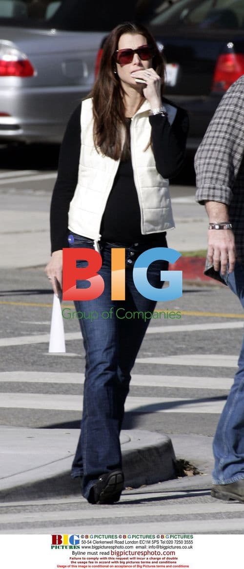 Brooke Shields Out with Family