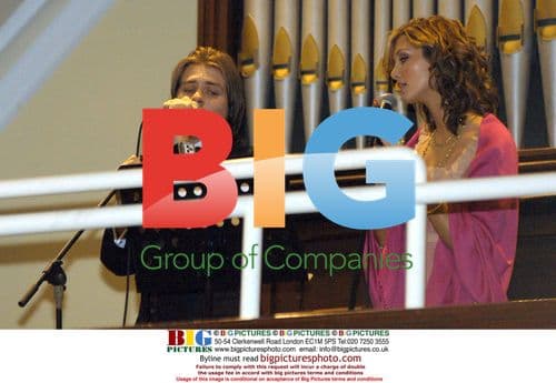 Brian McFadden and Delta Goodrem at Wedding