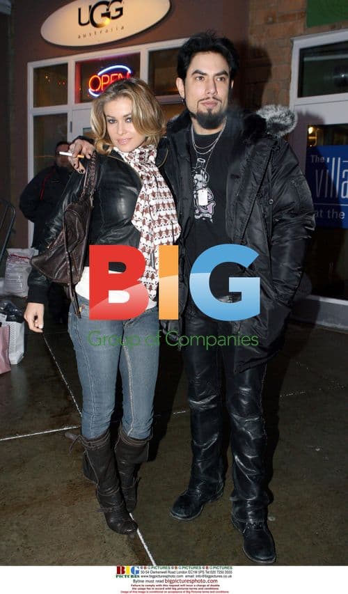 Carmen Electra and Dave Navaro at Sundance