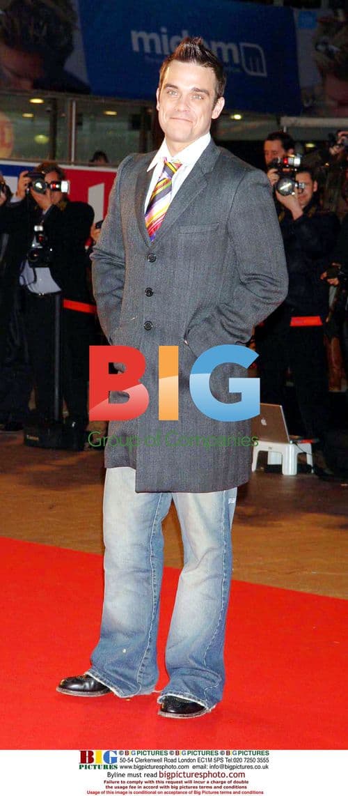 Robbie Williams at NRJ Music Awards