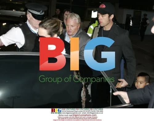 Angelina Jolie and Brad Pitt Arrive in London