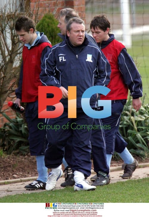 Actors Ray Winston and Danny Dyer on 'Tightrope' set