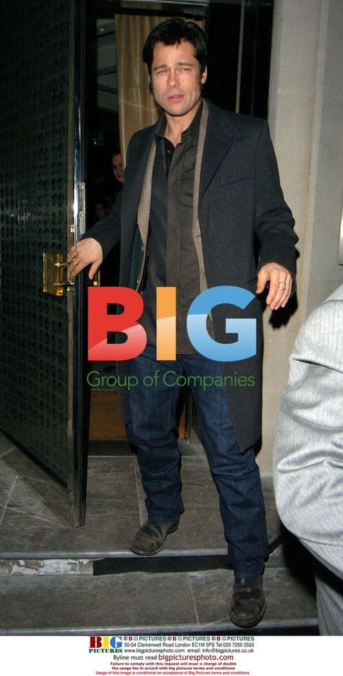 Brad Pitt Dines at Locanda Locatelli in London