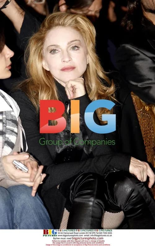 Madonna at Jean-Paul Gaultier Fashion Show