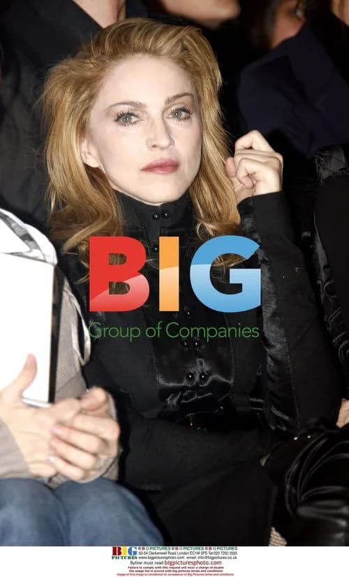 Madonna at Jean-Paul Gaultier show