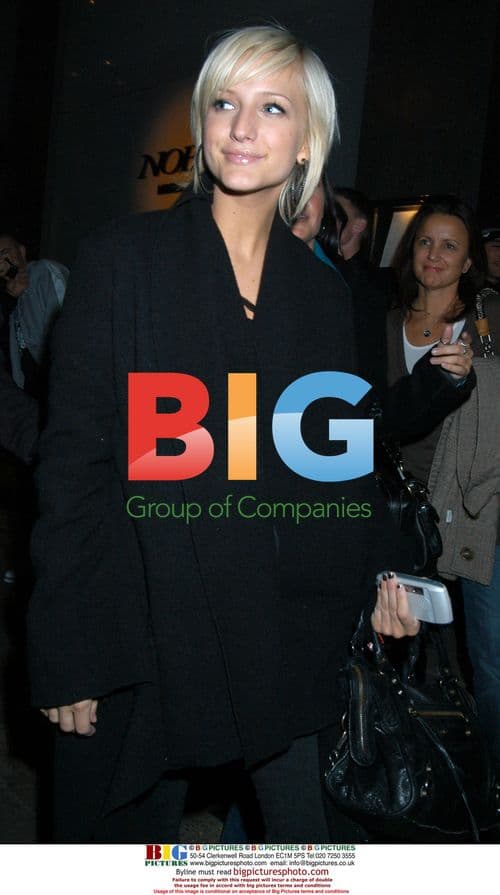 Ashlee Simpson at Nobu in London