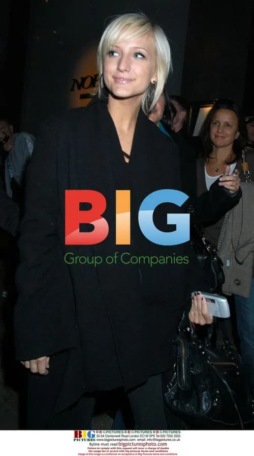 Ashlee Simpson at Nobu in London
