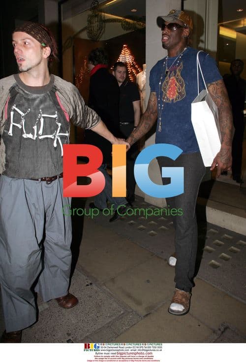 Dennis Rodman's London Shopping Trip