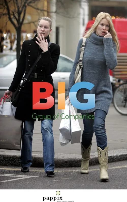 Claudia Schiffer out shopping in London