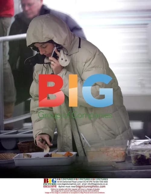 Tamzin Outhwaite on Set of 'Vital Signs'
