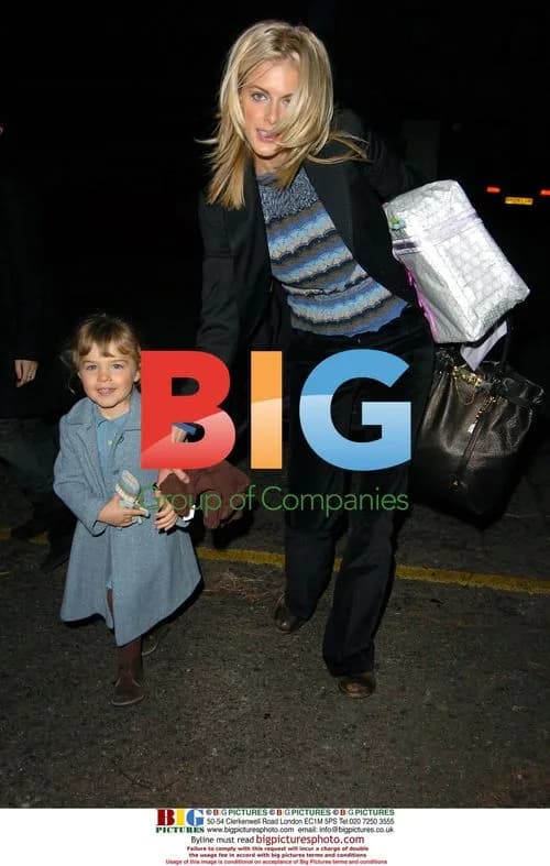 Donna Air with kid at Anais Matthews' birthday
