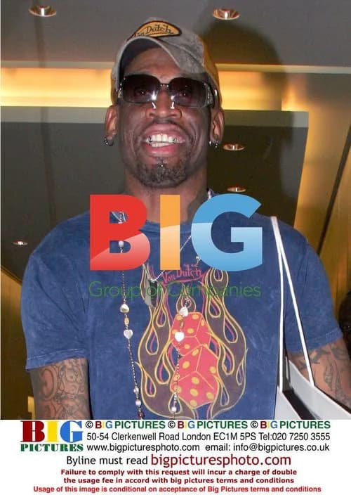 Dennis Rodman at Prada in London