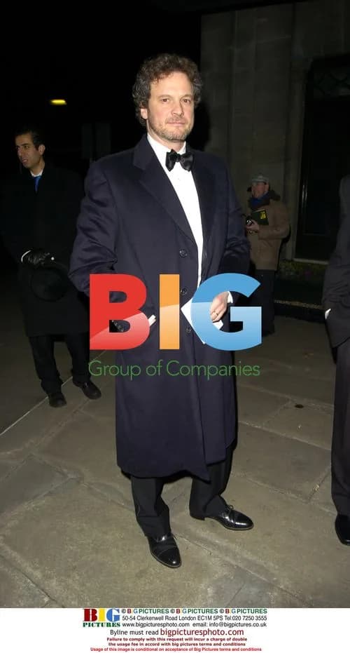 Colin Firth at Survival's Bushmen Ball