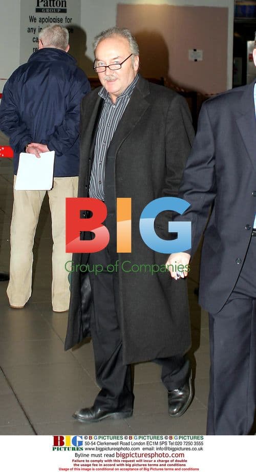 George Galloway Arrives at Dublin Airport