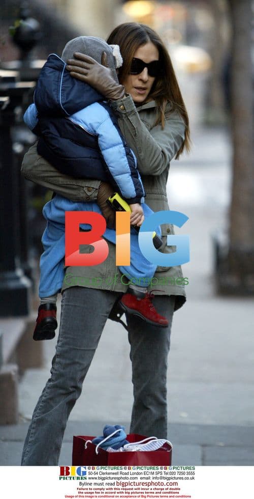 Sarah Jessica Parker and Family in NYC