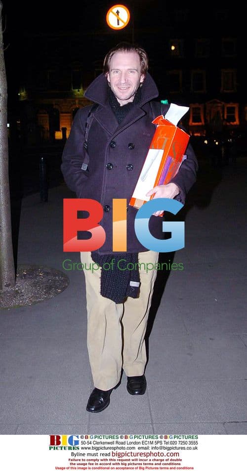 Ralph Fiennes and Ian McDiarmid in Dublin