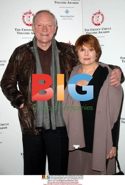Julian Glover and Isla Blair at Critics Circle Awards
