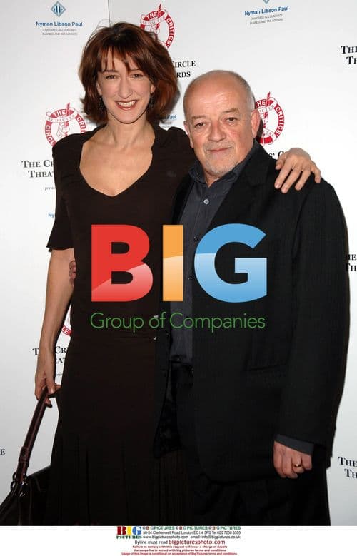 Tim Healey and Hayden Gwynne at Critics Circle Awards