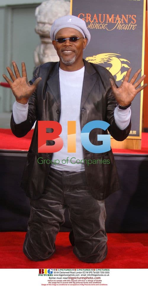 Samuel L. Jackson Handprint Ceremony