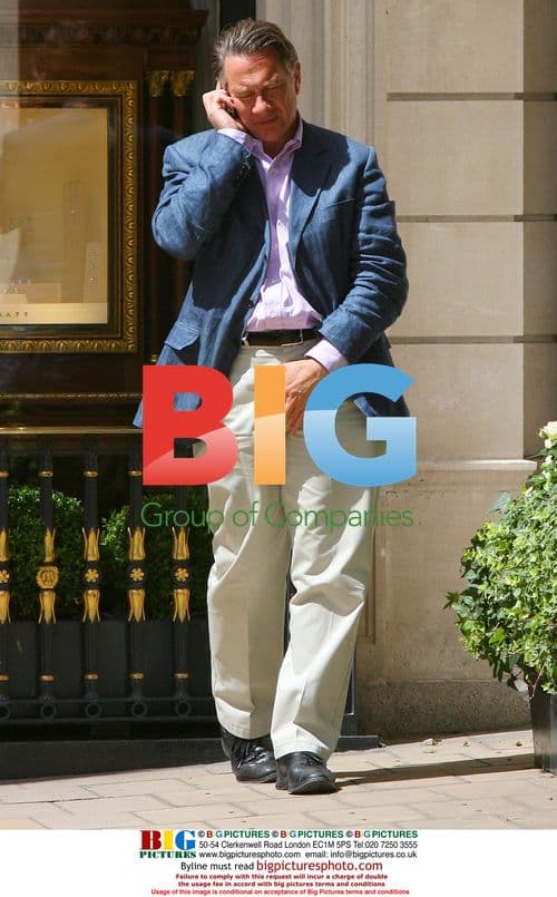 Michael Portillo Shopping in London