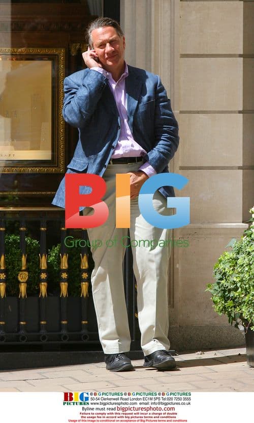 Michael Portillo shopping in London