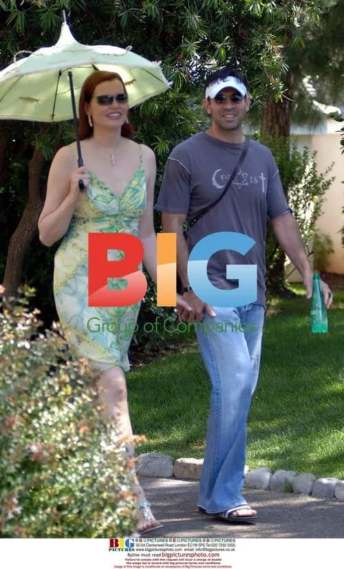 Geena Davis and husband at TV Festival in Monte-Carlo