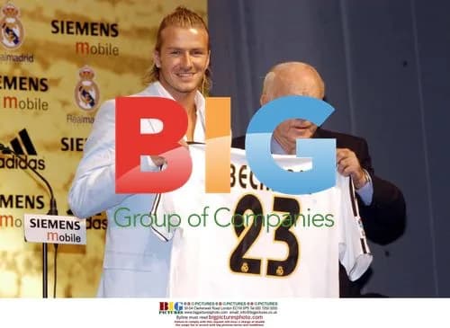 David Beckham Joins Real Madrid