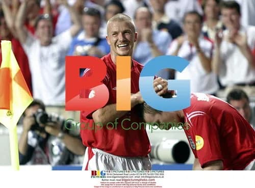 Beckham and Rooney at EURO 2004