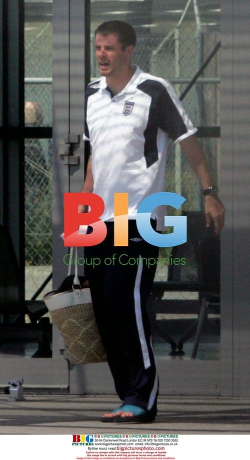 England Footballers Depart 2006 World Cup